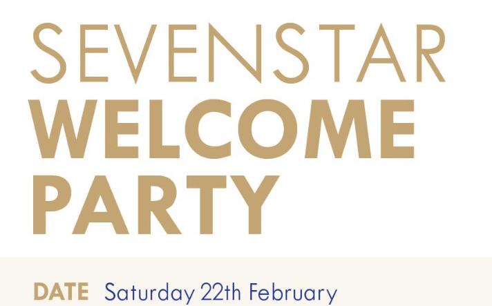 Sevenstar Welcome Party