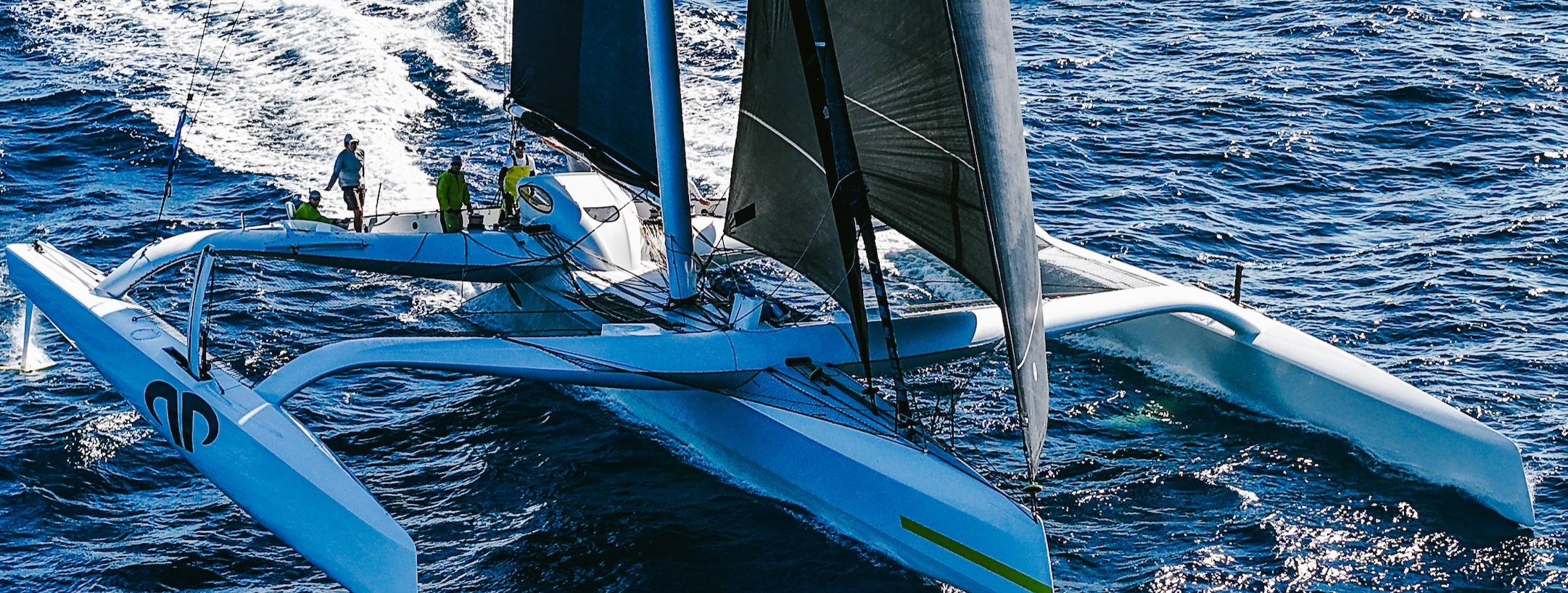 NEWSFLASH: Jason Carroll's MOD70 Argo takes Multihull Line Honours
