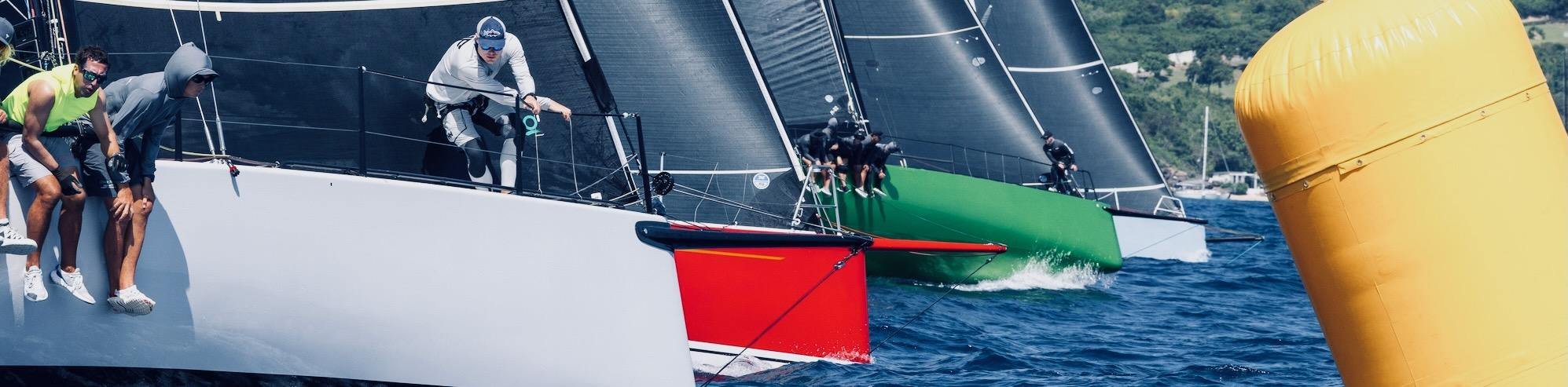 The RORC Nelson’s Cup Series continued today, Wednesday 14 February, with two hi-octane races in tropical heat. For the second day running there were fine margins right through the fleet. After four races, no boat remains unbeaten in the RORC Nelson’s Cup Series. 