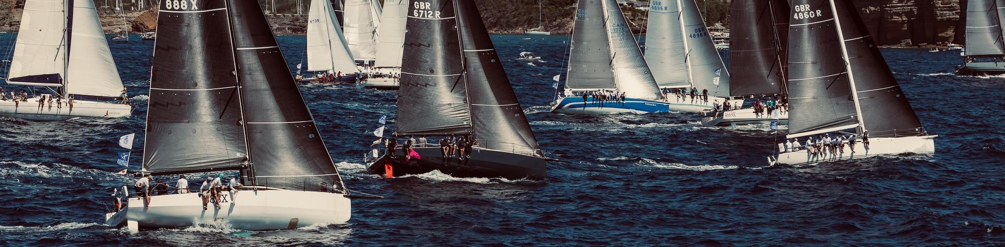 The 15th edition of the RORC Caribbean 600 started in glorious conditions on Monday 19th February off Fort Charlotte Antigua. Sixty-four boats with over 500 sailors from all over the world took to the start for the non-stop 600nm race around 11 Caribbean islands. The south easterly breeze gusting up to 17 knots produced a fast start to the Caribbean classic. © Tim Wight/RORC