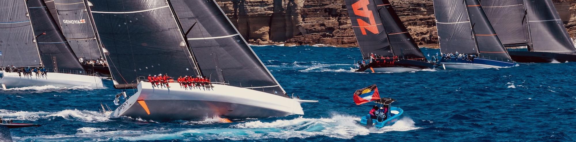 Start of the 2025 RORC Caribbean 600 © Tim Wright/RORC