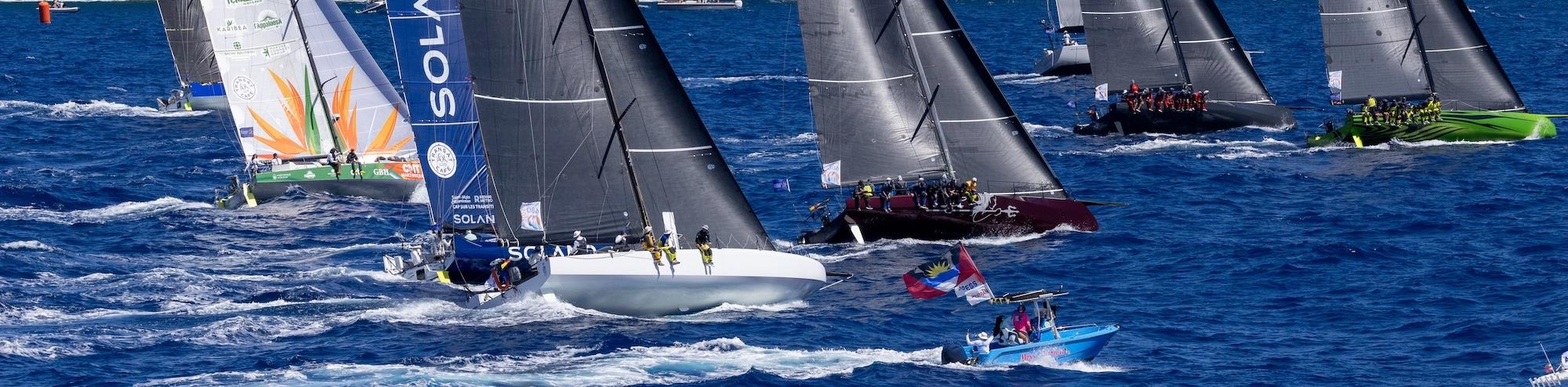 VIDEO + START REPORT 2026 RORC Caribbean 600 - Fierce Duels and Flying Starts