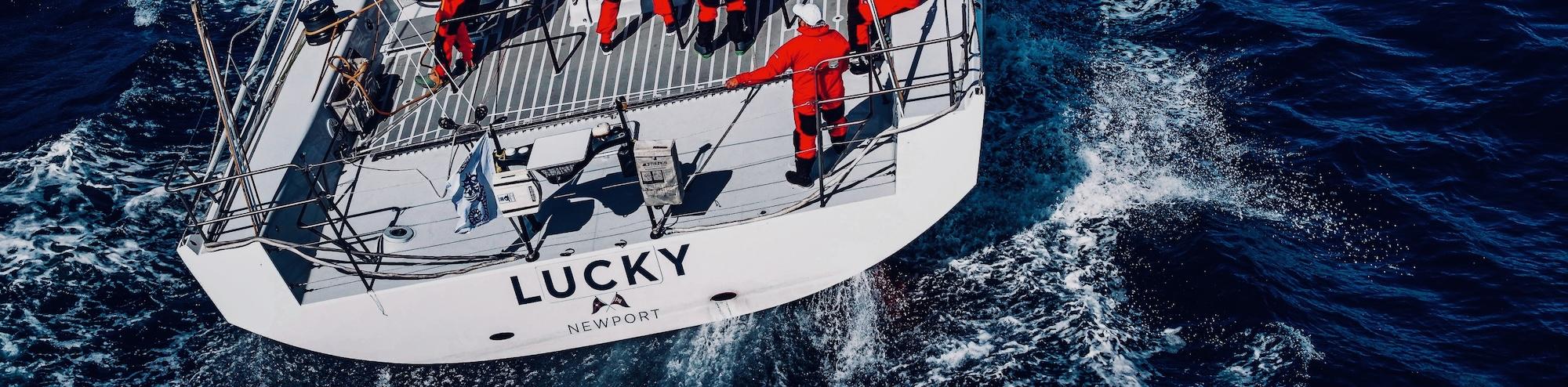 NEWSFLASH – Lucky sets new RORC Transatlantic Race Record