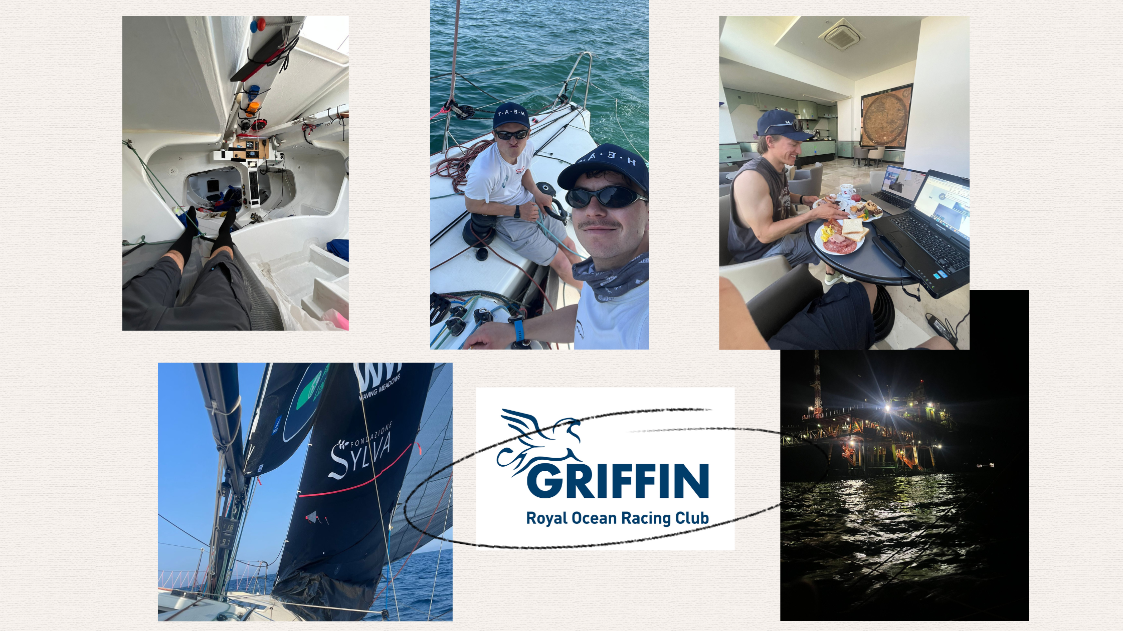 Royal Ocean Racing Club - Griffin Team Head West!