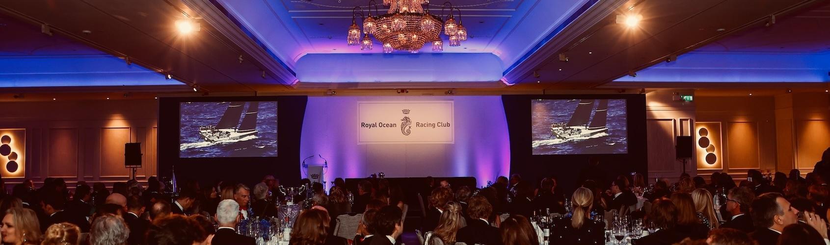 The RORC 2024 Annual Dinner & Prize Giving will take place at The Church House, Dean's Yard, London.
Join us at this year's black tie awards ceremony for the RORC Season's Points Championship and special awards including Yacht of the Year.