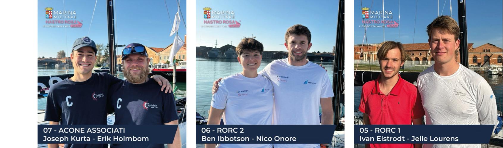 Trio of RORC Teams start the 2024 Nastro Rosa Il Veloce