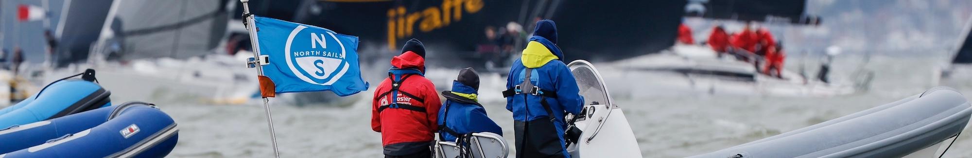 North Sails experts coaching at RORC Easter Challenge © Paul Wyeth/RORC