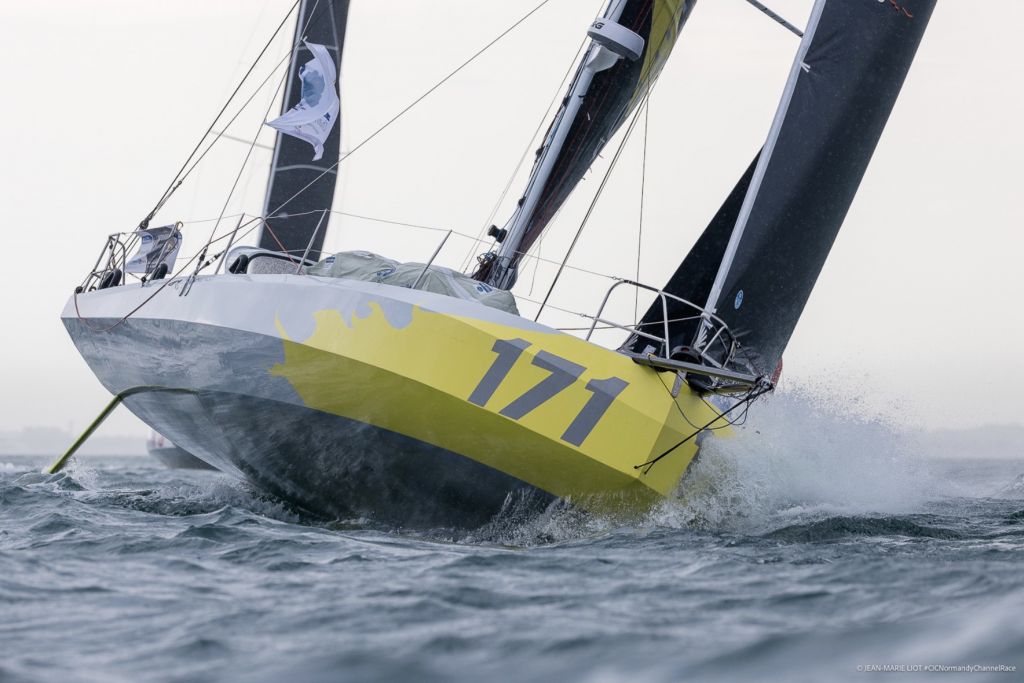 Andrea Fornaro's new VPLP designed Influence © Jean-Marie Liot #CICNormandyChannelRace