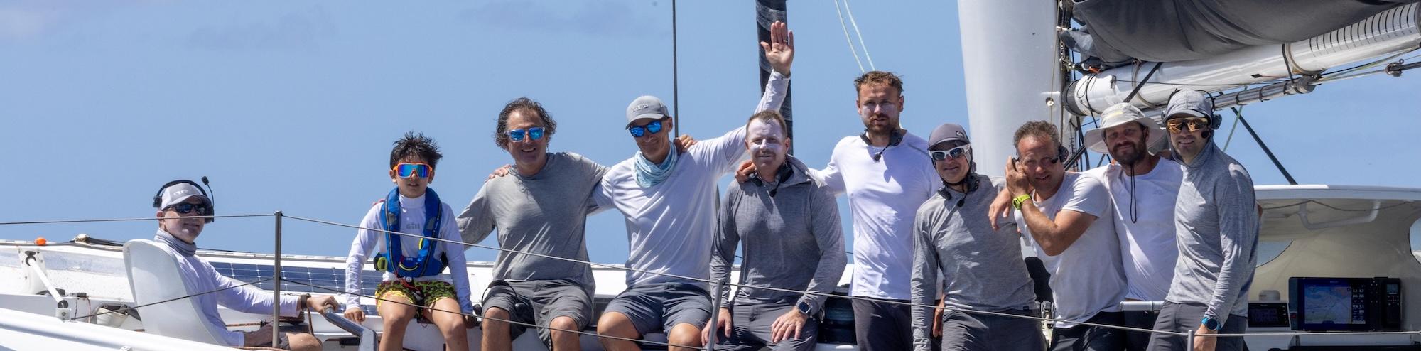 ARGO UNLEASHED: MOD70 ROCKET SMASHES ANTIGUA 360 RECORD