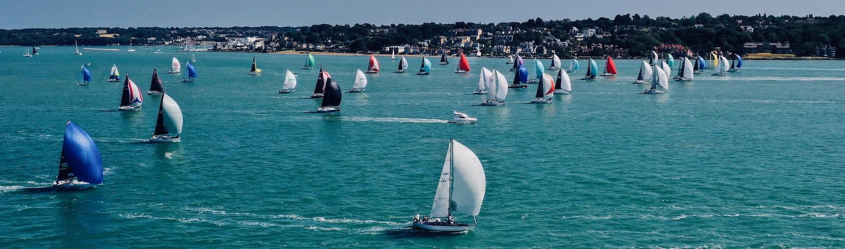 Organised by the Royal Ocean Racing Club since 1929, the Cowes Dinard St Malo Race is a true RORC Classic. © Paul Wyeth/RORC